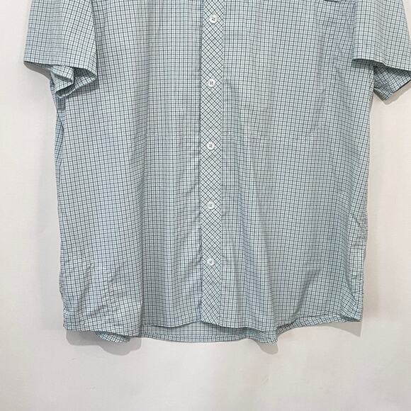 Simms Shirt Mens XL Button Up Short Sleeve Fishing Performance Outdoor Quick Dry - Picture 9 of 10